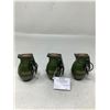 Image 1 : Frag Grenade Lighter Lot Of 3