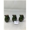 Image 1 : Frag Grenade Lighter Lot Of 3