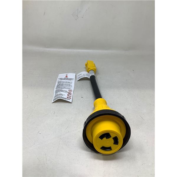 RV Adapter 15A Male To 30A Twist Lock
