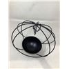 Image 2 : Iron Hanging Globe fruit backet candle holder NEW