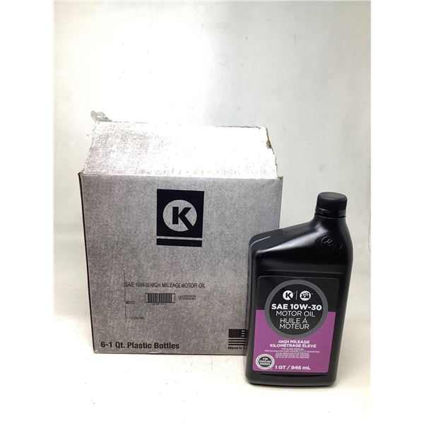 SAE 10W-30 Motor Oil High Mileage (6 X 946ML)