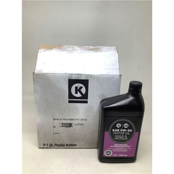 SAE 5W-30 Motor Oil High Mileage (6 X 946ML)