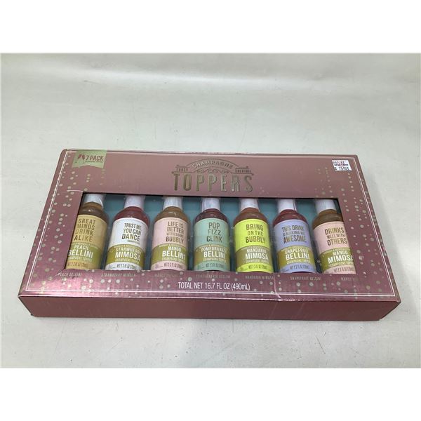 Fancy Cocktail Champagne Toppers 7 Pack