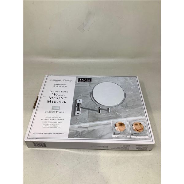 Fine Bath Style Double Sided Wall Mount Mirror