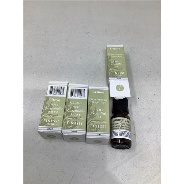 Lemon Pure Essential Oil (4 X 10ML)