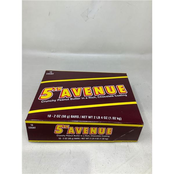 5th Avenue Crunchy Peanut Butter In Chocolate Coating (18 X 56G)