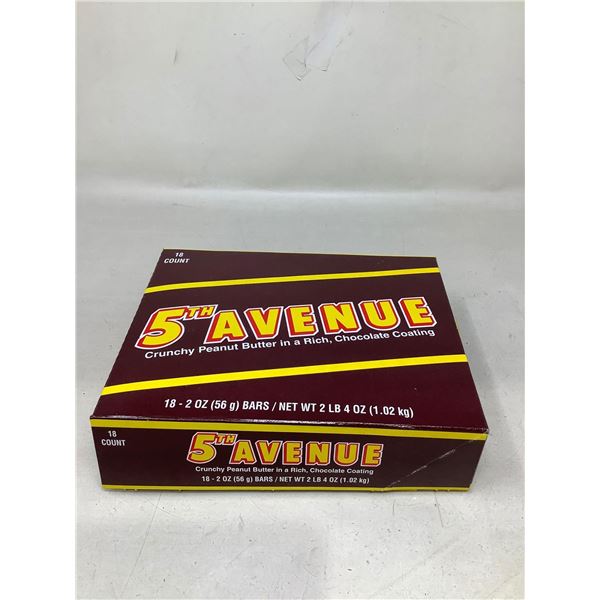 5th Avenue Crunchy Peanut Butter In Chocolate Coating (18 X 56G)