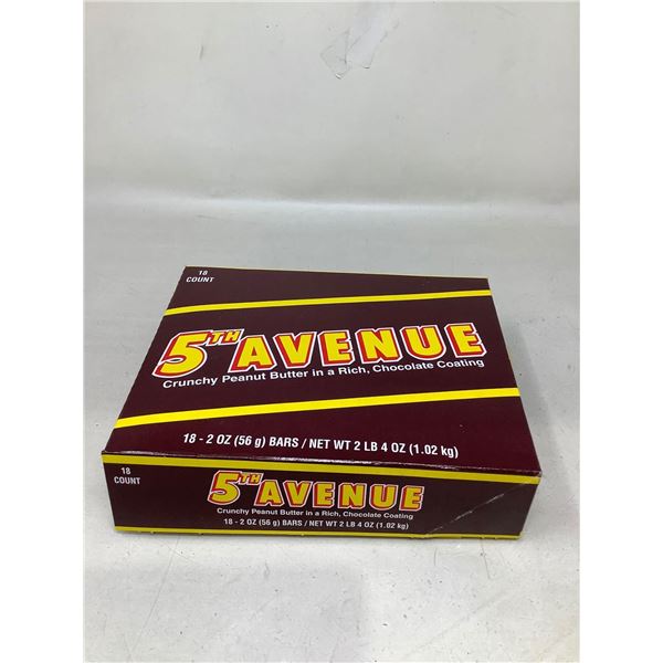 5th Avenue Crunchy Peanut Butter In Chocolate Coating (18 X 56G)