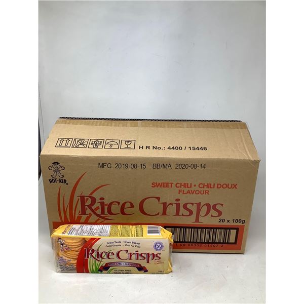 Rice Crisps Sweet Chilli (20 X 100G)