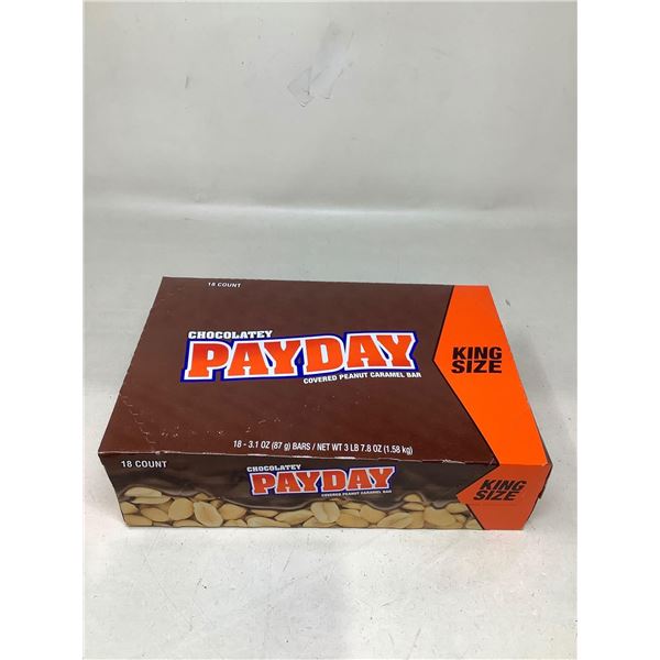 Payday Covered Peanut Caramel Bar (18 X 87G)