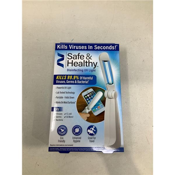 Safe & Healthy Disinfecting UV Light