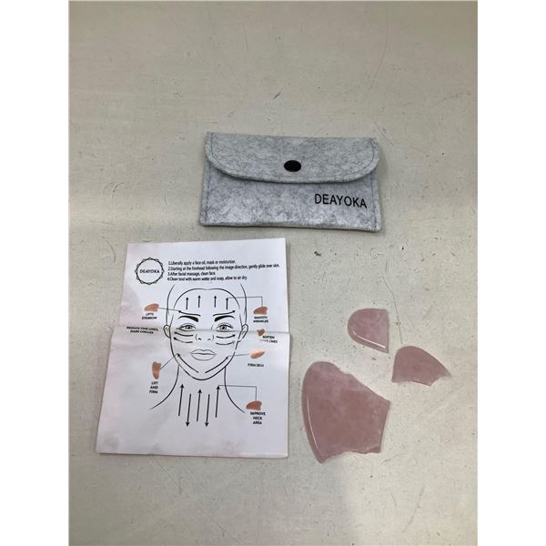 Deayoka Rose Quart Gua Sha