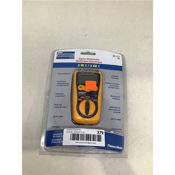Marr Instruments Digital Multimeter
