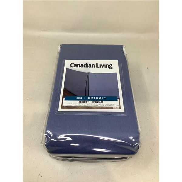 Canadian Living King Bedskirt
