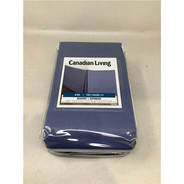 Canadian Living King Bedskirt
