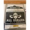 Image 1 : Panini All Goalies 2010-2011 Hockey Card Set 130 card set in binder