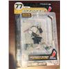 Image 1 : Ray Bourque McFarland Figurine NEW Mint Cased with ice surface mount and stick