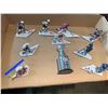 Image 1 : Lot of 9 mini McFarlane Figurines stanley cup - Sundin, Naslund, Messier, Koivu, Yzerman, Thornton, 