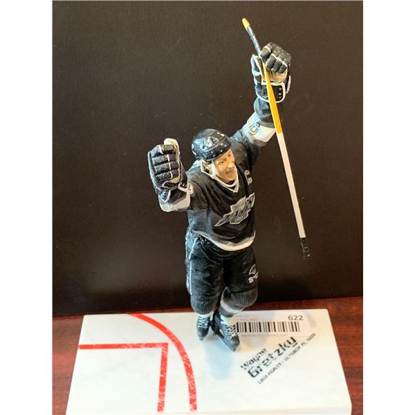 Wayne Gretzky LA Kings McFarland Figurine with ice surface mount and stick