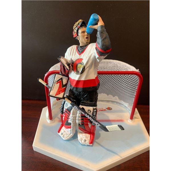 Patrick Lalime Ottawa Senators McFarland Figurine with ice surface mount and stick