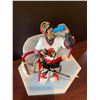 Image 3 : Patrick Lalime Ottawa Senators McFarland Figurine with ice surface mount and stick