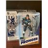 Image 1 : Chris Pronger Edmonton oilers McFarland Figurine NEW mint with ice surface mount and stick