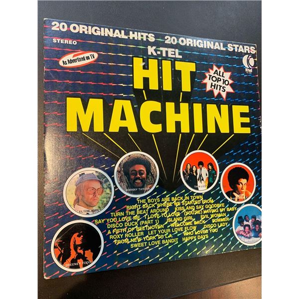 K Tel Hit Machine 20 original Hits 1976 - previously played Classic LP
