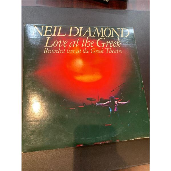 Neil Diamond Love at the Greek LIVE Double Album Set 1977 - previously played Classic LP