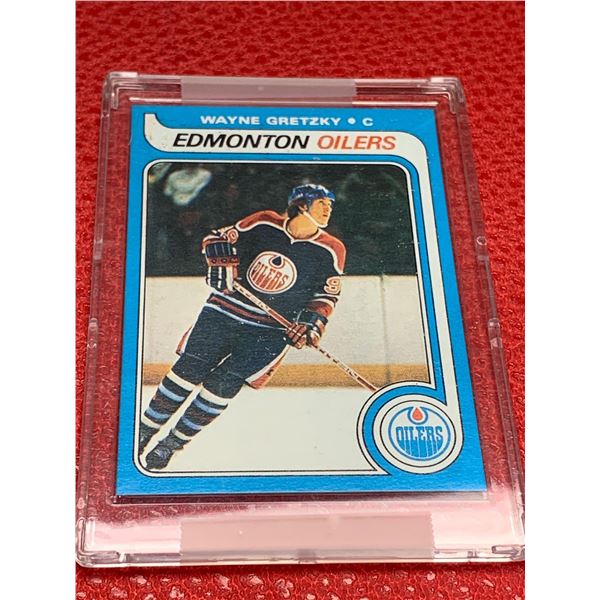 Wayne Gretzky Edmonton Oilers Rookie Card 1979 O PEE CHEE Reprint