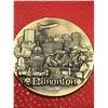 Image 3 : Rare 40th NHL All Star Game of February 7, 1989 Large Bronzed Commemorative Medallion Edmonton, Albe