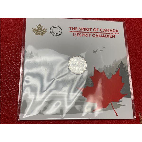 Royal Canadian Mint 2017 .999 Fine Silver $3.00 Commemorative coin "The Spirt of Canada"