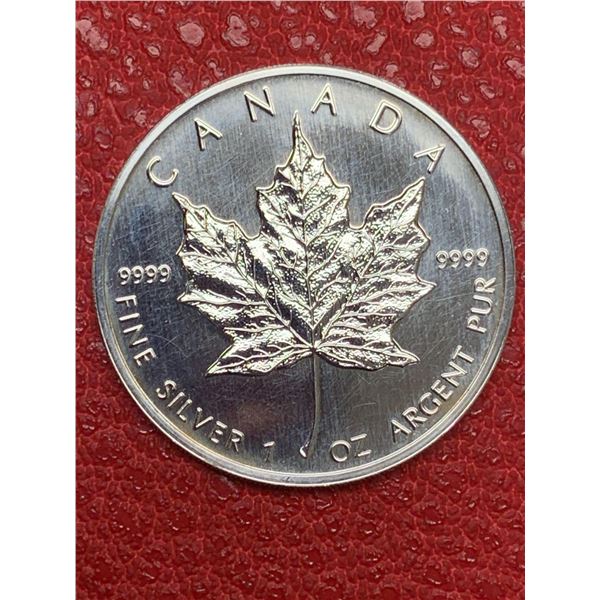 Canada 1998 5 dollar .999 Silver 1 troy Ounce Silver Coin