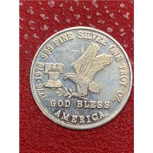 Tri State Refining .999 Fine Silver one troy ounce silver round