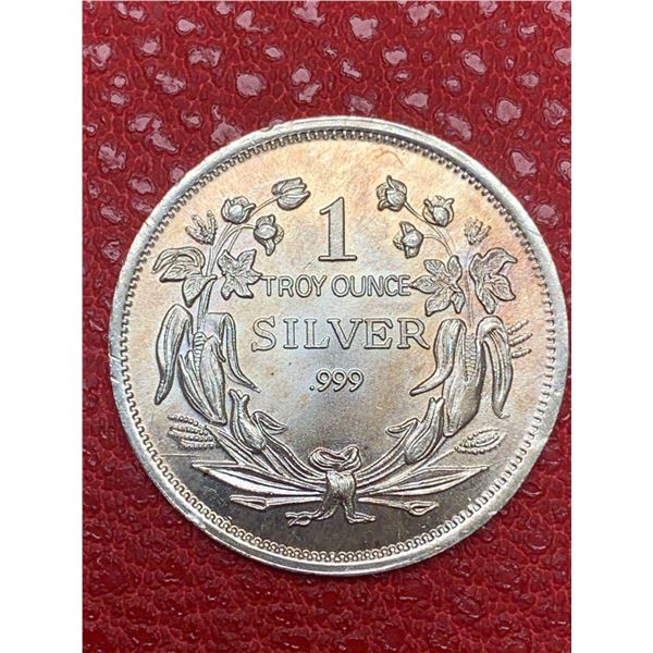 Lady Liberty .999 Fine Silver one troy ounce silver round