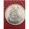 Image 2 : Lady Liberty .999 Fine Silver one troy ounce silver round
