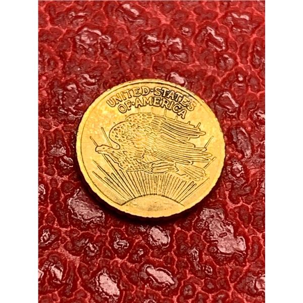 USA Liberty 8K Gold Mini Coin