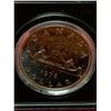Image 2 : Royal Canadian Mint issue 1976 Canoe Cased commemorative dollar coin
