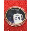 Image 1 : Kobe Bryant #24 We remember New Cased collector medallion