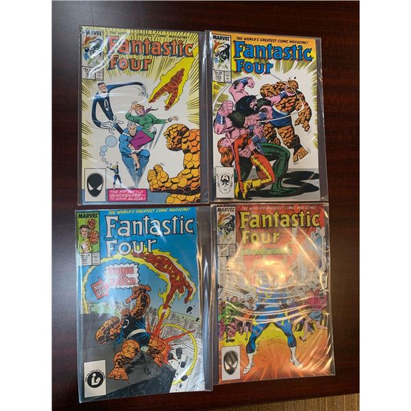 Marvel Fantastic Four issues 302, 303. 304, 305 COMIC BOOKS - SOLD AS A LOT OF 4 - in protectors, ne