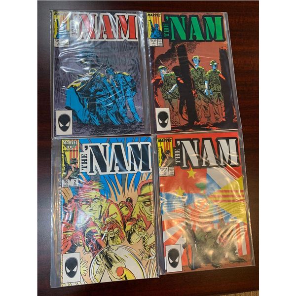 Marvel The Nam issues 2,5,6,8 COMIC BOOKS - SOLD AS A LOT OF 4 - in protectors, great condition