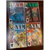 Image 1 : Marvel The Nam issues 2,5,6,8 COMIC BOOKS - SOLD AS A LOT OF 4 - in protectors, great condition