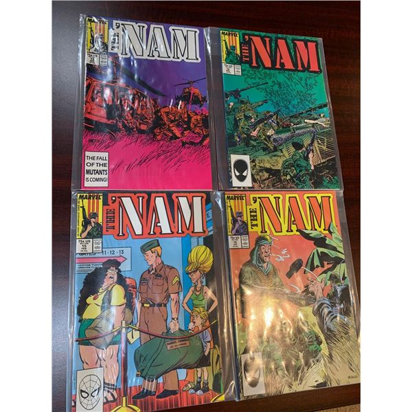 Marvel The Nam issues 12-15 COMIC BOOKS - SOLD AS A LOT OF 4 - in protectors, great condition