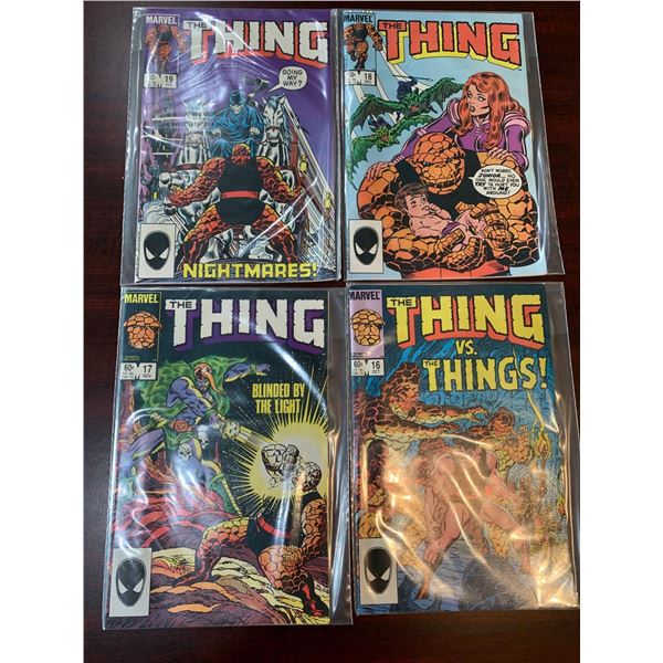 Marvel The Thing issues 16-19 COMIC BOOKS - SOLD AS A LOT OF 4 - in protectors, great condition