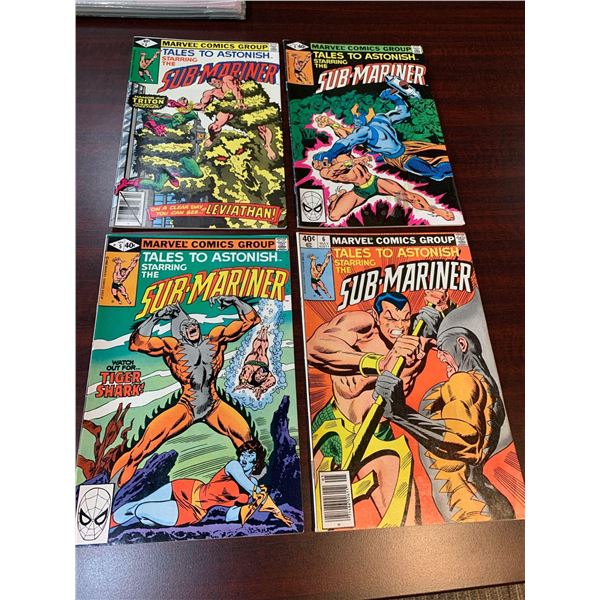 Marvel Sub Mariner issue 3-6 COMIC BOOKS - SOLD AS A LOT OF 4 - in protectors, great condition