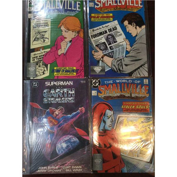 DC Smallville issues 2,3,4 COMIC BOOKS - SOLD AS A LOT OF 4 - in protectors, great condition