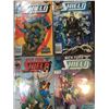 Image 1 : Marvel Nick Fury Shield issues 1-4 COMIC BOOKS - SOLD AS A LOT OF 4 - in protectors, great condition