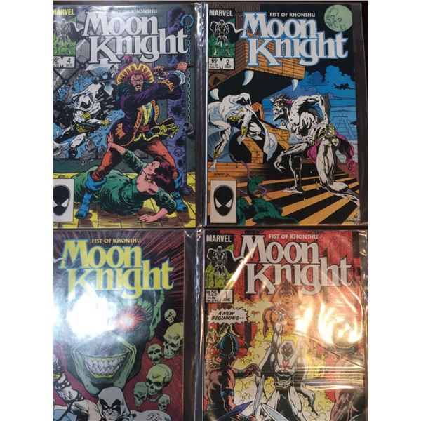 Marvel Moon Knight issues 1-4 COMIC BOOKS - SOLD AS A LOT OF 4 - in protectors, great condition