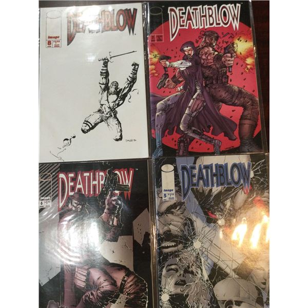 Image Death Blow issues 5-8 COMIC BOOKS - SOLD AS A LOT OF 4 - in protectors, great condition