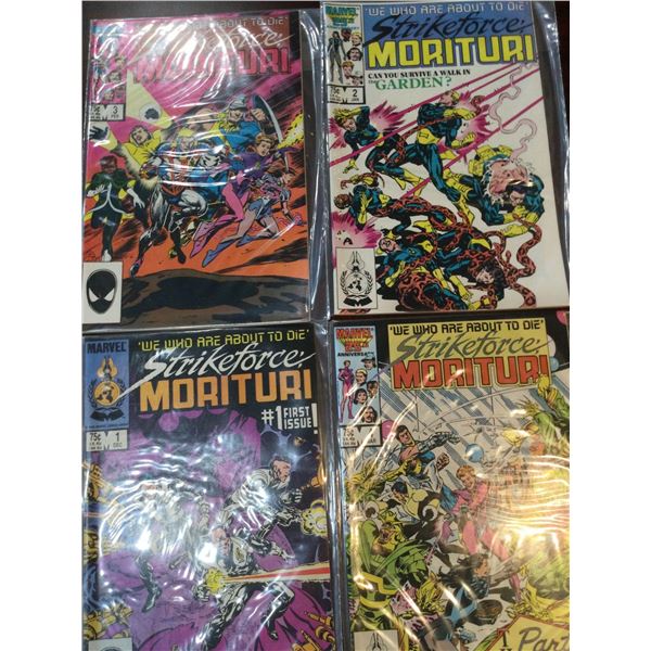Marvel Strike Force Issues 1-4 series COMIC BOOKS - SOLD AS A LOT OF 4 - in protectors, great condit