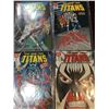 Image 1 : DC The New Teen Titans issues 30-33 series COMIC BOOKS - SOLD AS A LOT OF 4 - in protectors, great c
